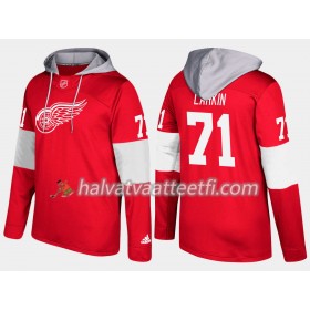 Miesten NHL Detroit Red Wings Dylan Larkin 71 N001 Pullover Hooded Sweatshirt